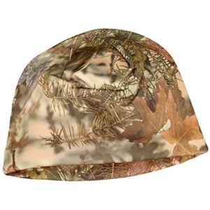 Skullies & Beanies Reversible Poly Beanie - Desert Shadow/Blaze - Desert Shadow/Blaze Orange - CA11CWDNX0T $13.87