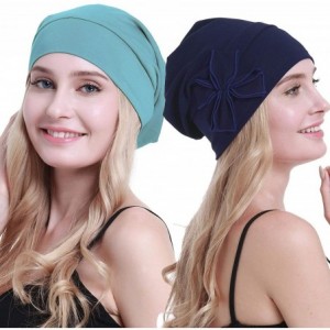 Skullies & Beanies Cotton Chemo Turbans Headwear Beanie Hat Cap for Women Cancer Patient Hairloss - CM199E396KO $39.02