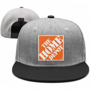 Baseball Caps Mens Womens Adjustable The-Home-Depot-Orange-Symbol-Logo-Custom Running Cap Hat - Black-42 - CZ18QLE3X0H $14.89