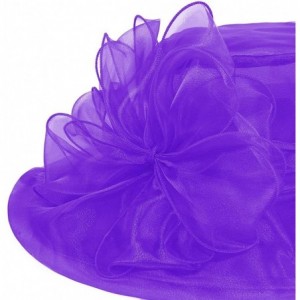 Sun Hats Women's Lace Fascinators Floppy Sun Hat for Kentucky Derby- Royal Ascot- Church- Wedding- Tea Party- Easter - CL17YU...