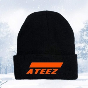 Skullies & Beanies ATEEZ Beanie Hongjoong Jongho Mingi San Seonghwa Wooyoung Yeosang Yunho Beanie Knitted Hat Cap(ATEEZ) - CI...