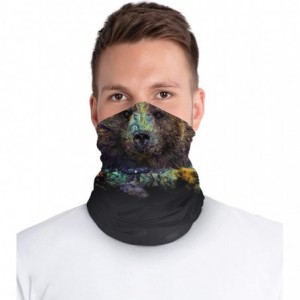 Balaclavas 12 in 1 Multifunctional Headwear Face Mask Headband Neck Gaiter - Spirit Bear - CG197CYCS9G $14.61