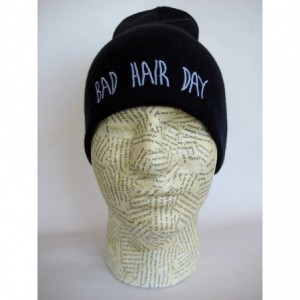 Skullies & Beanies Unisex Winter Hat Fall Winter Beanie M2013-380 - Navy Blue - CS11E05VZ7Z $20.17