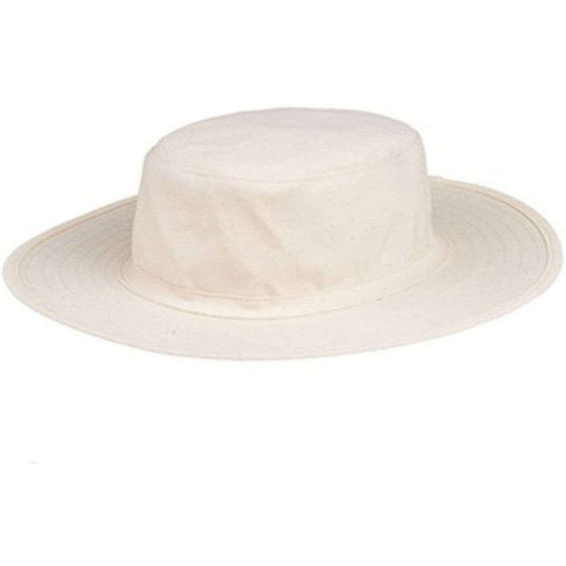 Sun Hats Sporting Goods Cricket Hat White - CX11DF2A15F $27.93