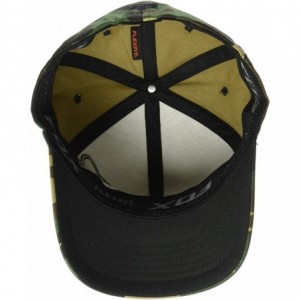 Baseball Caps Mens Flex 45 Flexfit Hat - Camo - CG18OY2A3I5 $32.37