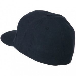 Baseball Caps Pro Style Wool Fitted Cap - Navy - CF11LUGAV4J $9.23