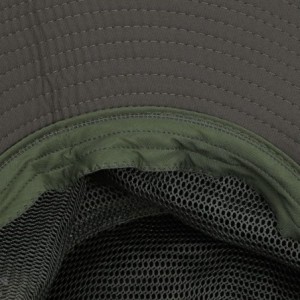 Cowboy Hats Adjustable Breathable Sweatband Protection Mountaineering - Army Green - CO18DQK2A6X $18.78