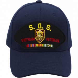 Baseball Caps SOG Studies and Observations Group - Vietnam War Veteran Hat/Ballcap Adjustable One Size Fits Most - Navy Blue ...