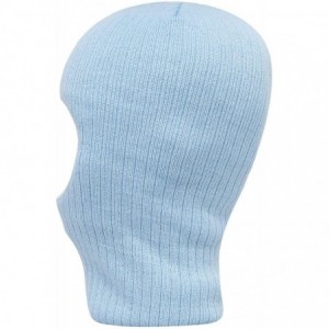 Skullies & Beanies One Hole Thinsulate Flex 100 Gram Facemask - Made in USA - Light Blue - C8180ZZXGLD $18.48