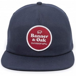 Baseball Caps Home Free Circle Scout Patch Hat - Adjustable Baseball Cap w/Plastic Snapback Closure - Navy - C618U5TZU5C $29.72