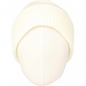 Skullies & Beanies Ribbed Knit Beanie Winter Hat Slouchy Watch Cap GZ50019 - Ivory - CH18KMIDNEA $15.34