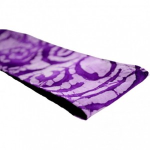 Headbands Lavender and Lilac Swirls Batik- Stunning Purple Headband - CI114CMCBJH $8.87