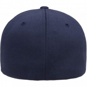 Baseball Caps Men's Athletic Baseball Fitted Cap - Navy - CX11NALGVRD $14.80