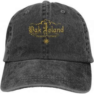 Baseball Caps Denim Cap Oak Island Treasure Hunters Baseball Dad Cap Classic Adjustable Sports for Men Women Hat - CQ18YH4TUN...