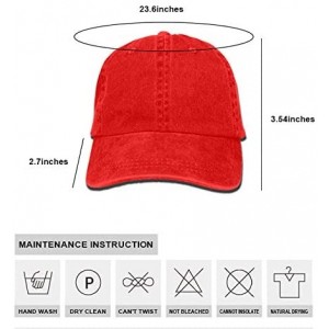 Baseball Caps Men Women Camp Hair Make America Grateful Again Cotton Denim Baseball Hat Adjustable Street Rapper Hat - CF18NH...