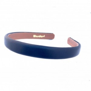 Headbands Wardani- 1.5 CM wide lambskin leather headband- handmade in USA comfortable all day hold (Navy-Blue) - Navy-Blue - ...
