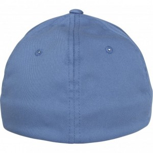 Baseball Caps Silver Wooly Combed Stretchable Fitted Cap Kappe Baseballcap Basecap - Stone - CQ110MKSYPD $17.07