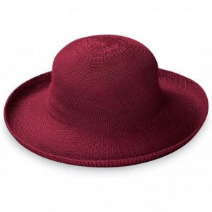 Sun Hats Women's Victoria Sun Hat - Ultra Lightweight- Packable- Broad Brim- Modern Style- Designed in Australia - C3118MKBZS...