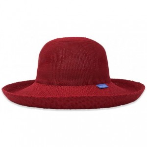 Sun Hats Women's Victoria Sun Hat - Ultra Lightweight- Packable- Broad Brim- Modern Style- Designed in Australia - C3118MKBZS...