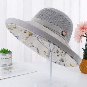 Sun Hats Bucket Summer Foldable Floppy Packable - A-gray - C018UYX3M3G $14.97