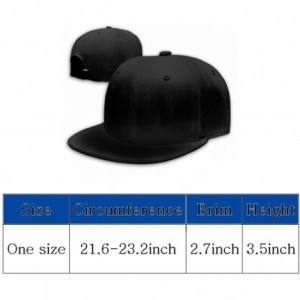 Baseball Caps Unisex Eminem Baseball Cap Flat Bill Hip Hop Hats Adjustable Snapback - White - CX18YN3WALN $10.68