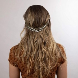 Headbands Ladies Trendy Stylish Top-knot Headband Elegant Hair Accessory (Beige) - Beige - CT18UZHDDYM $14.36