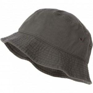 Bucket Hats 100% Cotton Bucket Hat for Men- Women- Kids - Summer Cap Fishing Hat - Olive Green - CD18DOHNHZA $25.61