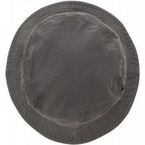 Bucket Hats 100% Cotton Bucket Hat for Men- Women- Kids - Summer Cap Fishing Hat - Olive Green - CD18DOHNHZA $14.08