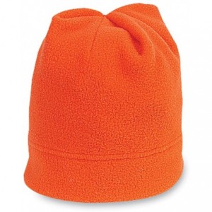 Skullies & Beanies Soft and Cozy Fleece Beenie - Orange - CU11HFBXVAJ $43.51