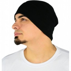 Skullies & Beanies Beanie Hats for Men & Women - Black Watch Cap - Cold Weather Gear - Black/Olive/Blaze Orange - C612O9RGD6A...