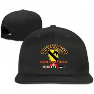 Baseball Caps 1st Cavalry Division Desert Storm Veteran Unisex Hats Classic Baseball Caps Sports Hat Peaked Cap - Black - CI1...