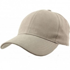 Baseball Caps Everyday Unisex Light Plain Blank Baseball Sun Visor Solid Cap Dad Hat - Lt. Gray - CA17YGYXGQN $10.31