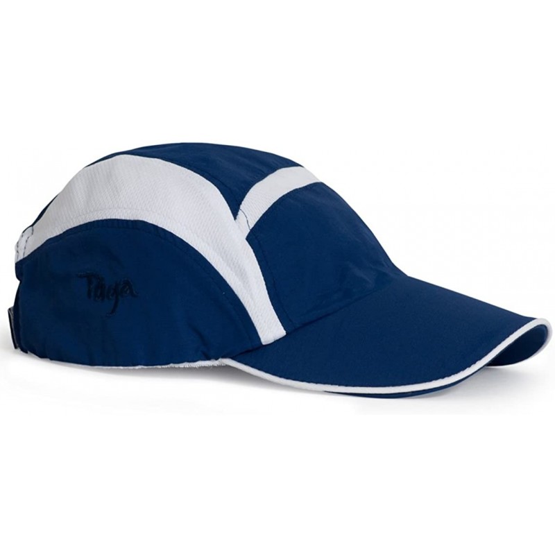 Baseball Caps Adult Unisex Runners Sports Cap - UPF 50+ Sun Protection (New Sizing) - Navy - C511ZUGOUW5 $20.39