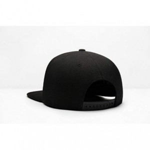 Baseball Caps Christian Jesus Cross 2 Snapback Hats Adjustable Cotton Flat Bill Baseball Caps Mens - Black - CE18C0WSZYU $8.70