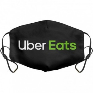 Balaclavas Uber Eats Adjustable Earloops Reusable Cosplayl - Uber Eats-7 - CF1982M24GK $20.84