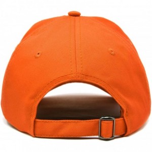 Baseball Caps Trick or Treat Hat Womens Halloween Baseball Cap - Orange - CO18ZG8ISQ7 $14.13