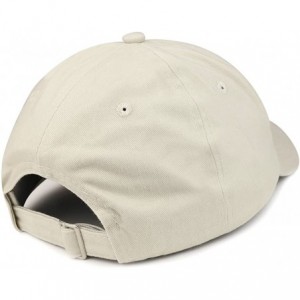 Baseball Caps Number 1 Uncle Embroidered Low Profile Soft Cotton Baseball Cap - Stone - CZ184UUZ0H3 $21.05