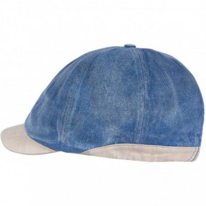 Newsboy Caps WETOO Newsboy Vintage Adjustable Painter - 72-cotton-dark Blue - C518S8U76UD $12.70