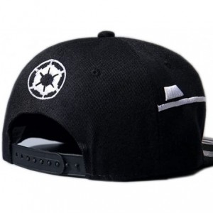 Baseball Caps Star Wars Stormtrooper Snapback Baseball Cap Hat Black - CK129BD5ZTJ $17.81