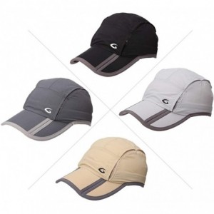 Baseball Caps Unisex SPF Quick-Drying Running Baseball Cap Large Bill Sun Hat 55-61cm - Beige_89056 - CV18NAISLAL $10.44