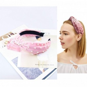 Headbands Headbands Fashion accessories headband - 4 pack padded+pearl knot - CT18Z4GWH4D $11.75