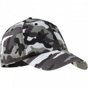 Baseball Caps Fashionable Camouflage Twill Cap - Winter Camo - CJ11NGRJHH3 $18.45