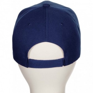 Baseball Caps Classic Baseball Hat Custom A to Z Initial Team Letter- Navy Cap White Black - Letter L - CX18IDZLXYL $13.95