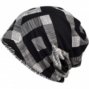 Skullies & Beanies Women's Soft Baggy Oversized Slouchy Cap Beanie Skull Hat - 2 Pack-h - C51904QDDI5 $15.62