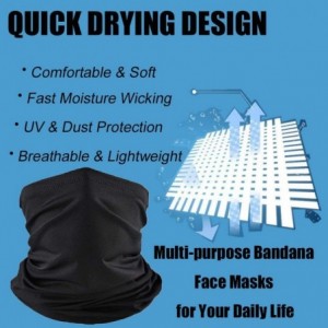 Balaclavas Cooling Neck Gaiter Face Mask for Men Women Outdoor - Camouflage Bandana Dust Wind Balaclava Headwear - C2197SK3RE...