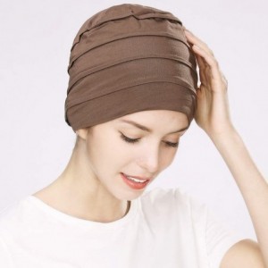 Skullies & Beanies Headwrap Cover Sleep Cap for Women Patient Chemo Scarf Soft Stretch Breathable - C8197Y9N5S6 $22.02