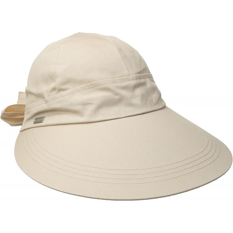 Sun Hats Women's Face Framer Sun Visor - Sand - CH1140AWF0Z $26.53