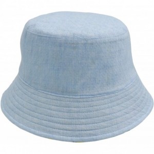 Bucket Hats Unisex Reversible Packable Bucket Hat Sun hat for Men Women - Pineapple Blue - CW18Q93TOC8 $10.69