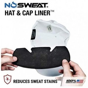 Baseball Caps Yupoong 6006 Flatbill Trucker Mesh Snapback Hat with NoSweat Hat Liner - White Front/Black - CI18O80GDQW $12.95