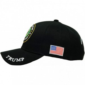 Baseball Caps Trump 2020 Keep America Great Embroidery Campaign Hat USA Baseball Cap - Usa Emblem- Black - C918W6MM7X3 $14.33